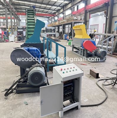 High Efficiency Pallet Shredder Pallet Crusher Machine Wood Pallet Cutting Machine