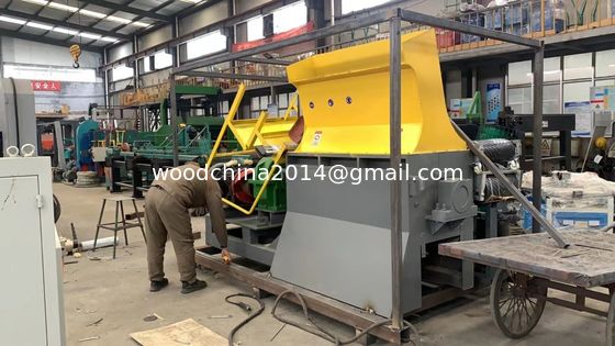 High Efficiency Pallet Shredder Pallet Crusher Machine Wood Pallet Cutting Machine