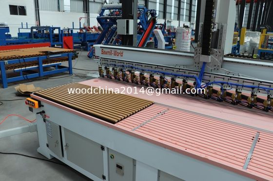 MDF Wall Panel Ceiling Sound Proof Customized 2400-3000mm Acoustic Panel Nailing Machine