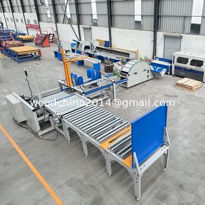 Automatic Wood Stacking Machine Wood Plank Palletizer Woodworking Timber Stacker