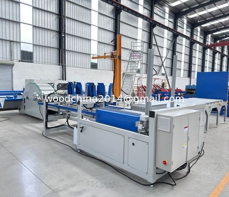 Fully Automatic Stacker Wood Timber Stacking Machine For Wood Length Customized