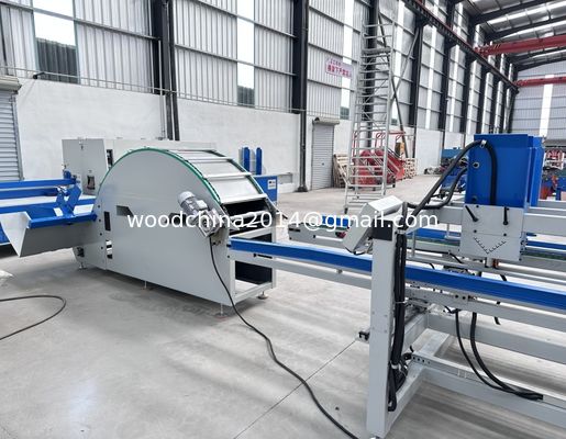 Fully Automatic Stacker Wood Timber Stacking Machine For Wood Length Customized