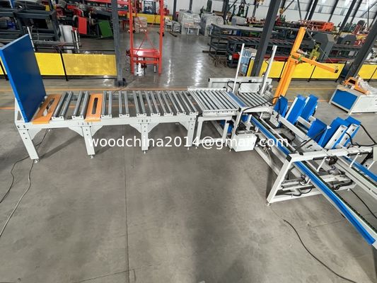 Wood Planks Timber Stacking Machine Automatic Pallet Wood Boards Conveying Stacker Machine