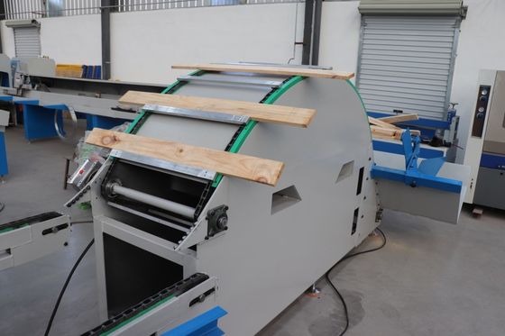 Fully Automatic Stacker Wood Timber Stacking Machine For Wood Length Customized
