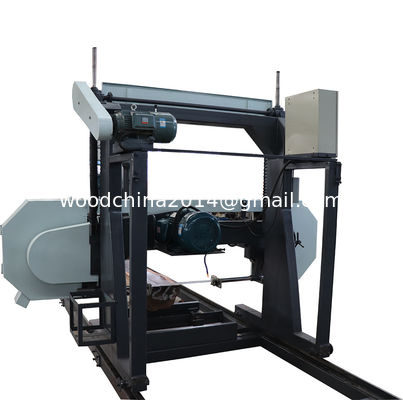 forestry equipment horizontal wood portable band saw / band saw machine for wood