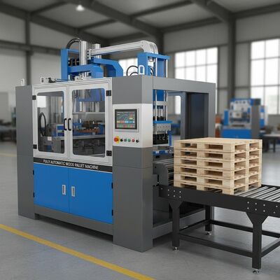 Fully Automatic Wood Pallet Machine with Intelligent Control System for Consistent Output