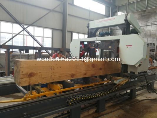 Automatic Hydraulic Wood Band Sawmill, Hydraulic automation Log Bandsaw Mill Machine