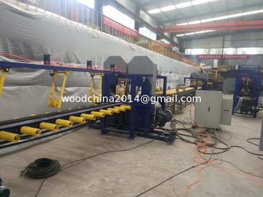 Log Sawmill Double Heads Vertical Saw Mills, Automatic Twin Bandsaw Equipment