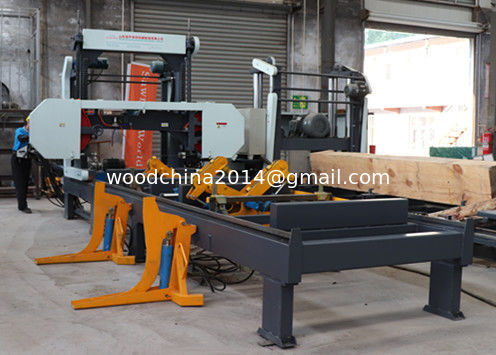 hydraulic automatic cnc bandsaw machine, band saw mills, cutting board wood