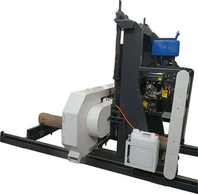 MJ1300 portable sawmill bandsaw diesel horizontal band swing blade sawmill