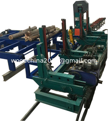 China vertical band saw mill with cnc log carriage for woodworking/good low cost