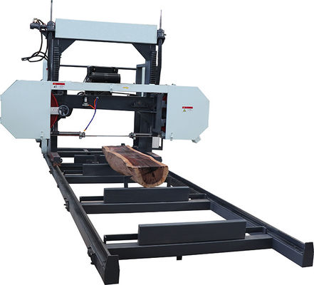 Hydraulic Horizontal Wood Cutting Band Saw Machine ,Portable Sawmill for sale