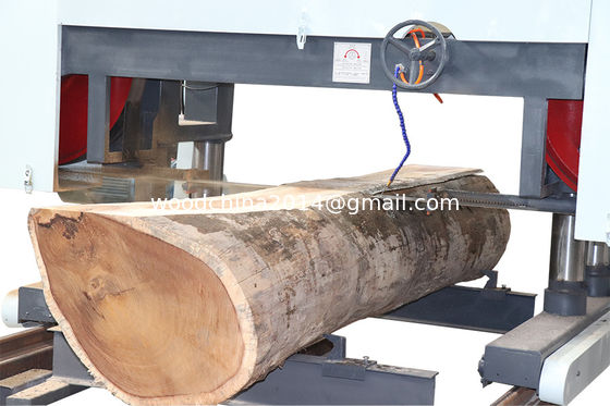 Large Wood Tree Cutting Horizontal Bandsaw Sawmill Machine For Sale