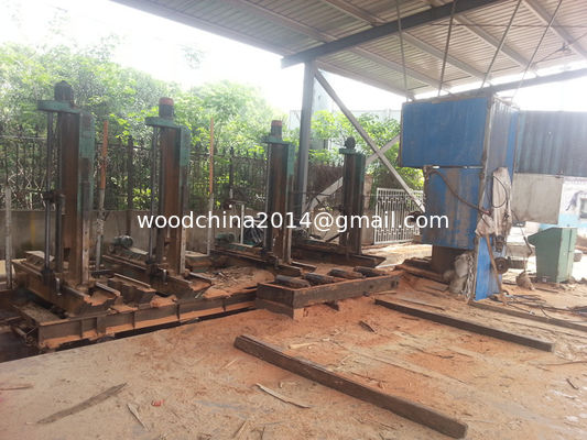 MJ3212B Woodworking Vertical Band Saw Mill With CNC Carriage