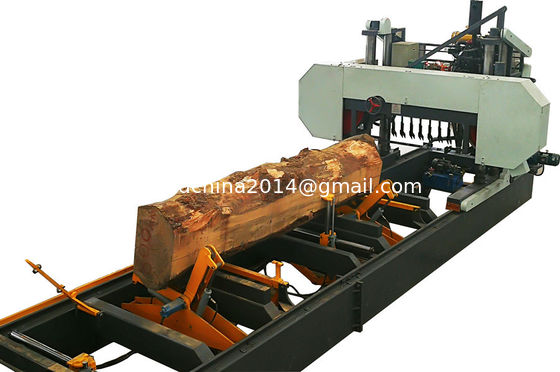 1500mm Large Sawmill Hydraulic Bandsaw Machine Horizontal Wood Band Saw Mill