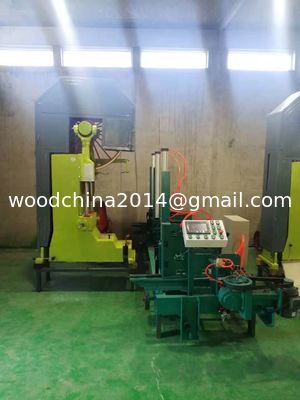 Diameter 1000mm Vertical Band Sawmill Timber Cutting Machine Vertical Bandsaw Mill with CNC Log carriage