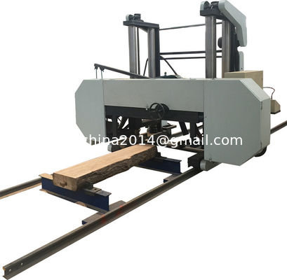 MJ2500 Diesel Engine Horizontal Heavy Duty Band Saw Cutting Machine For Wood