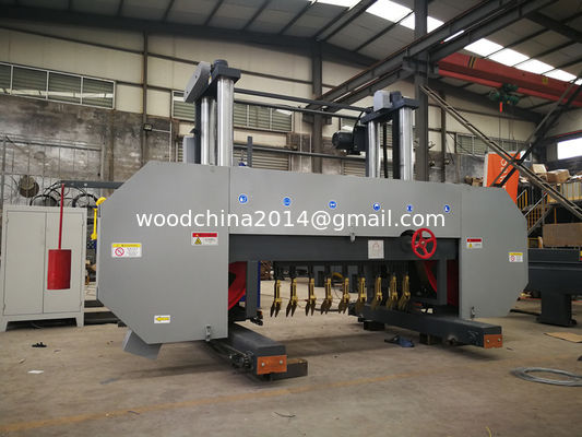 Hydraulic Horizontal Log Band Saw Big Automatic Wood Sawmill For Sawing Wood