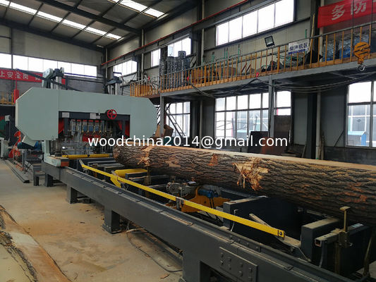 Hydraulic Automatic CNC Bandsaw Machine, Big band saw mills to cutting board wood