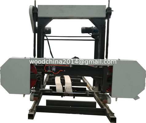 CNC Automatic Portable Mobile Sawmill Horizontal Machine Electric Sawmill For Sale