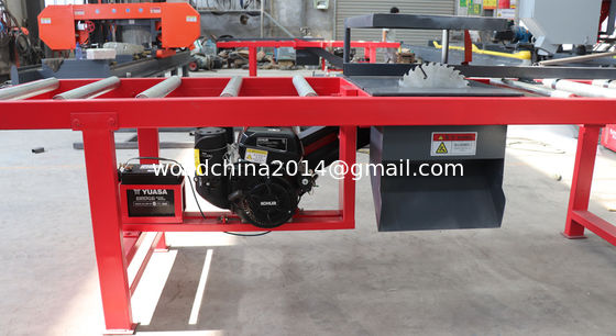 Circular Sawmill Sliding Table Saw Wood Cutting Boards Edger Saw Machine with auto feeding