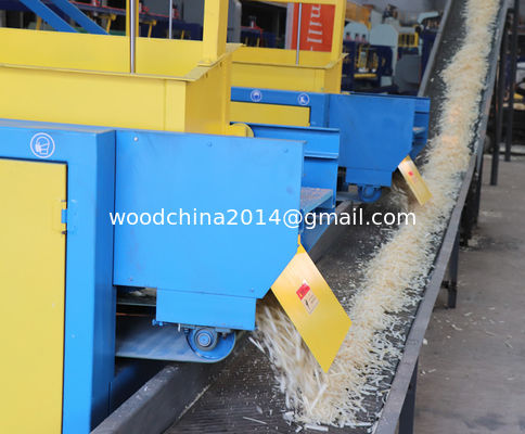 1500kgs Per Hour High Capacity Beech Wood Log Shaving Machine For Horse Bedding