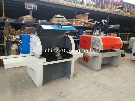 Full Automatic multiple blades rip sawmill Production Line for round logs sawing machines
