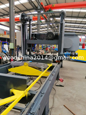 Hydraulic Automatic CNC Bandsaw Machine, Big band saw mills to cutting board wood