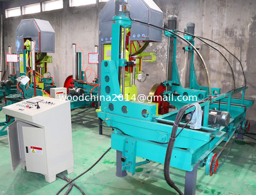 Popular MJ3210 Vertical Band Sawmill with Log Carriage /Automatic feeding Vertical bandsaw Mill