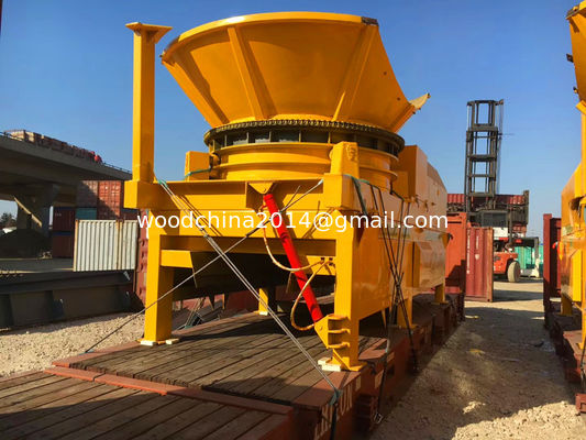 Tree stump grinder for sale, wood stump chipper shredder crusher machine for Thailand