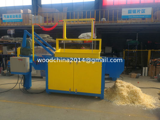 1500kgs Per Hour High Capacity Beech Wood Log Shaving Machine For Horse Bedding
