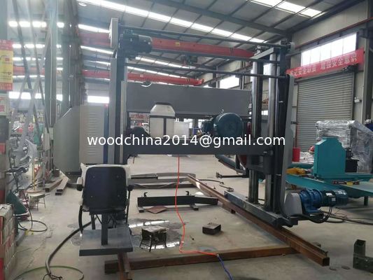 Horizontal Wood Slab Mill Large Bandsaw 2500mm Max. Log Diameter,Big Cutting Wood Log Bandsaw Machine