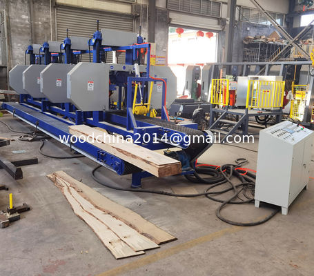 Horizontal Resaw Band Sawmill Multiple blade Wood Saw Machine in hot selling