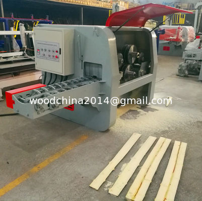 Auto Feed log multi blade saw machine/Multiple blades ripsaw cutting mill for planks