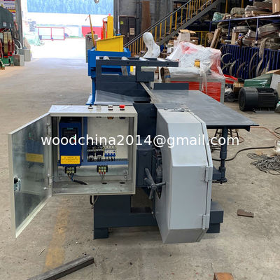Old Wood Pallet Recycling Used Dismantling Machine with bimetal band saw blade