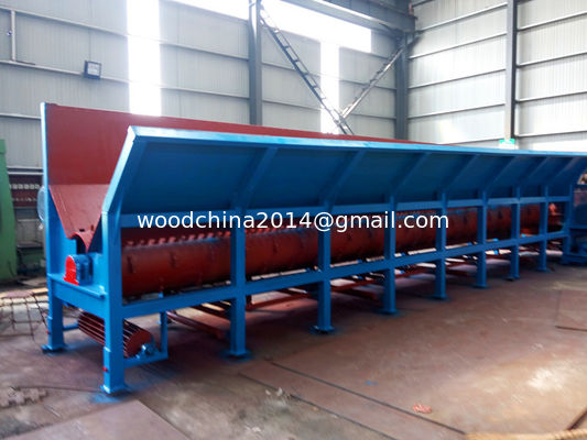 Eucalyptus Wood Debarker 9m Length Timber Peeling Machine For Farms