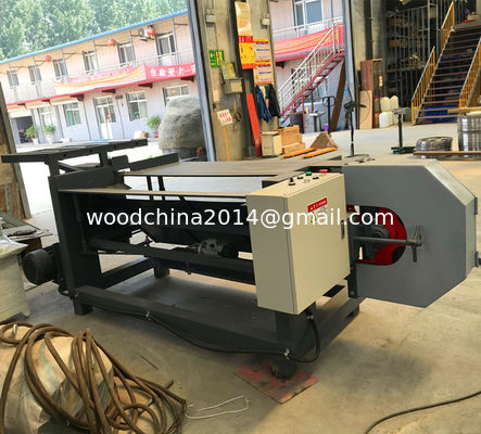 Old Wood Pallet Recycling Used Dismantling Machine with bimetal band saw blade