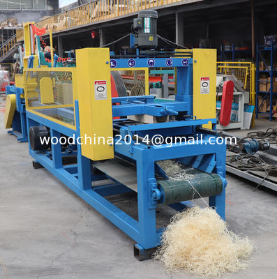 150KG/H Wood Wool Machine 500mm Length Excelsior Cutting Machine