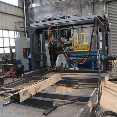 380v Double Saw Blade Angle Portable Swing Blade Sawmill DS 2000 For Sale