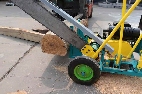 Portable Wood Cutting Chainsaw mill for sale, Wood Slasher cutter off chain sawmill