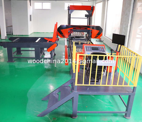 hydraulic automatic cnc bandsaw machine, band saw mills, cutting board wood