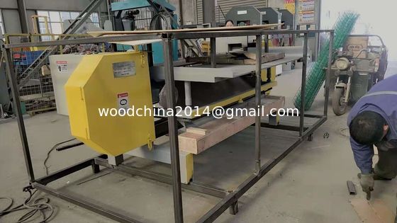 Metal Nails Cutting Band Saw Wood Pallet Dismantler Machine CE certified