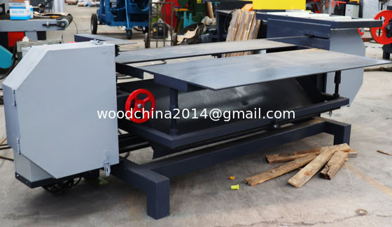 1400mm Wood Pallet Dismantler Horizontal Band Saw For Cutting Logs