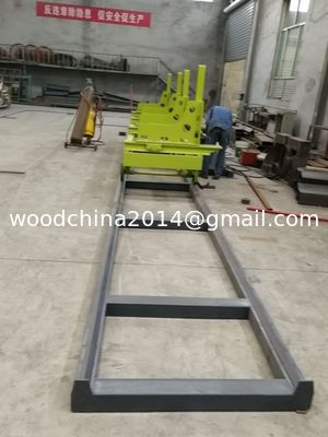 1200mm Round Blade Saw Mill Wood Cutting Equipment With Log Carriage