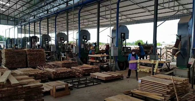 Log carriage matched vertical band saw sawmill for wood cutting
