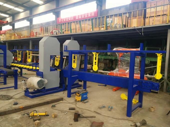 G Machine Slabber Twin Vertical Double Slabber Sawmill Machine SLS350, Automatic Twin ...